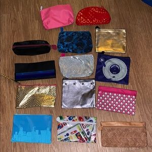 14 Ipsy Makeup/Toiletry/Miscellaneous Bags
